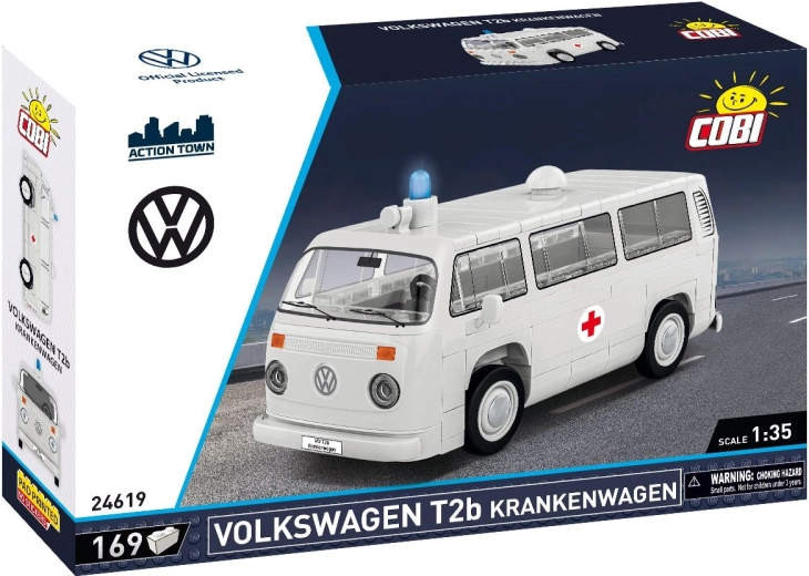 Cobi Volkswagen T2b ambulanza 1:35 (169 pezzi)