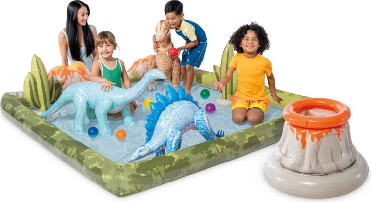 Grande piscinetta per spruzzi sicuri