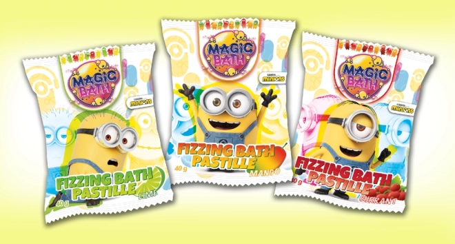 Compressa frizzante da bagno MINIONS per bambini