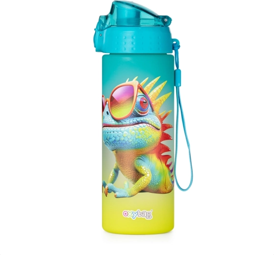 OXY Click borraccia per bere 600 ml crazy animals chameleon