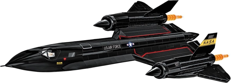 Iconico SR-71 in scala 1:48 e con stampe ben visibili