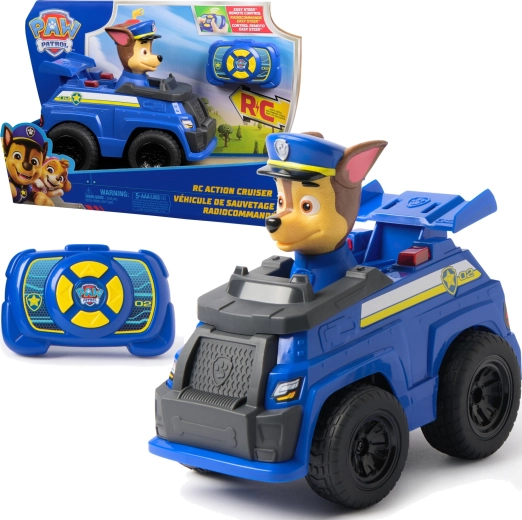 Spin Master Paw Patrol auto della polizia RC Chase radiocomandata con luce