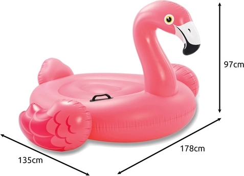 Grandi dimensioni e colore rosa inconfondibile