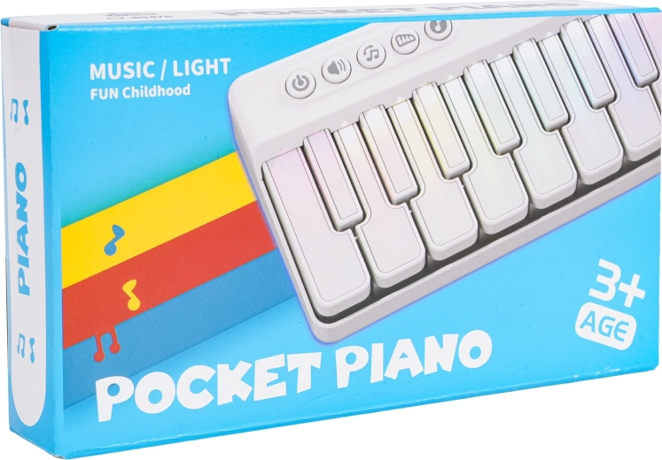 Pianola tascabile per bambini nera