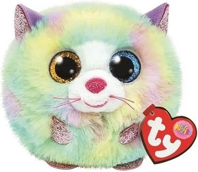 Ty Puffies Meteor gattina di peluche heather