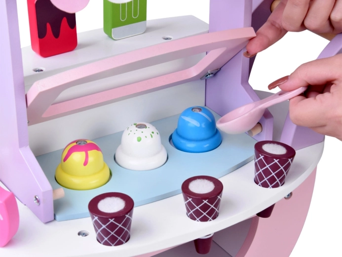Gelati con palline magnetiche