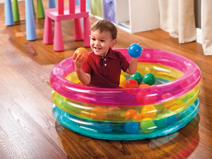 50 palline colorate per un divertimento sensoriale