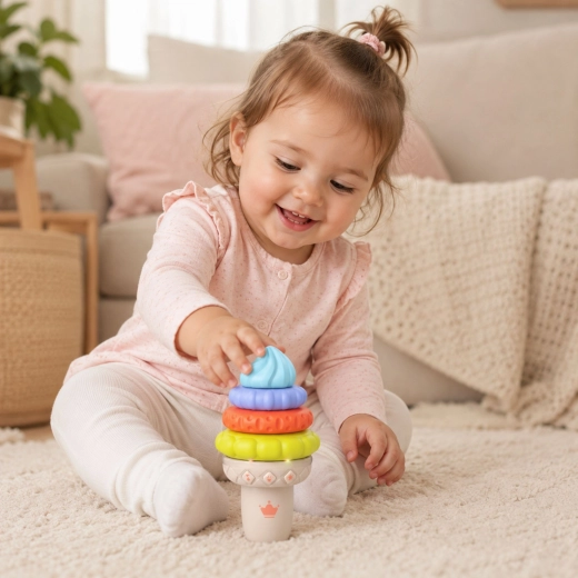 Morbidi pezzi in silicone con diverse texture