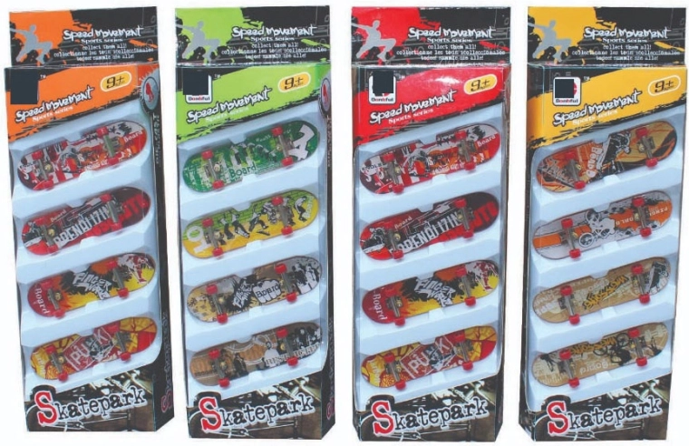 Multipack skatepark di fingerboard 4 pz