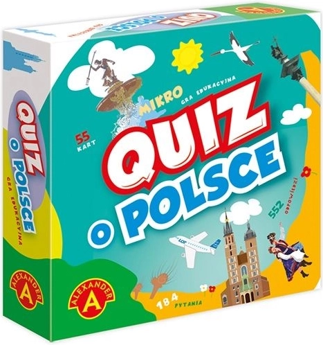 Alexander micro quiz sulla Polonia – gioco educativo tascabile