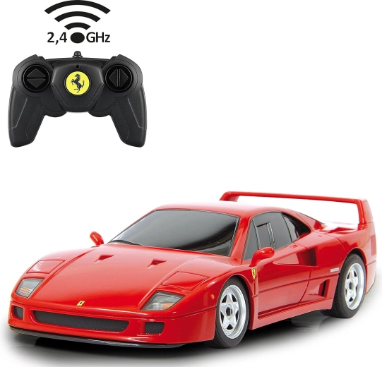 Jamara Ferrari F40 auto RC 1:24 rossa 2,4 GHz - 1 pezzo