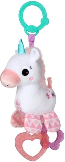 Bright Starts unicorno sospeso Sparkle & Shine con anello a C