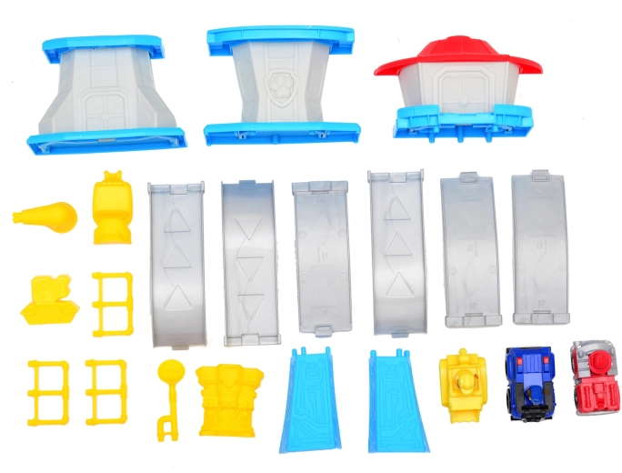 Pezzi colorati e montaggio facile