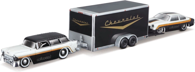 Maisto Design Team Haulers Chevrolet Nomad 1955 e Chevrolet Vega 1971 1:64