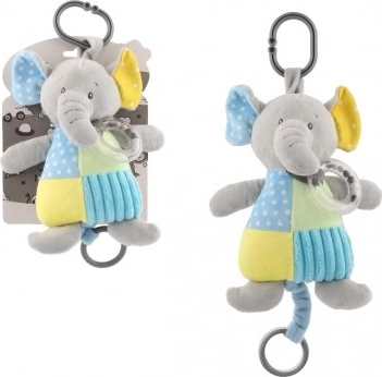 Elefante di peluche carillon da tirare