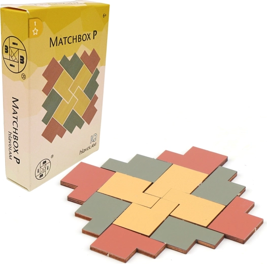 Rompicapo in legno Matchbox per bambini