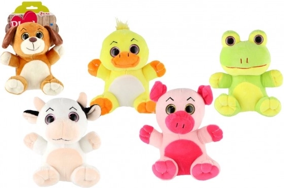 Peluche con grandi occhi 18 cm – 5 varianti
