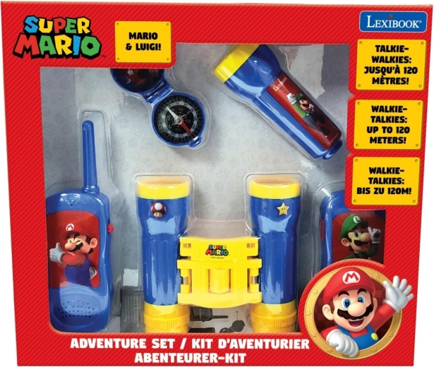 Set da avventura con walkie-talkie Super Mario