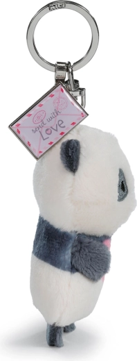 Fissaggio sicuro grazie all’anello e al clip in metallo