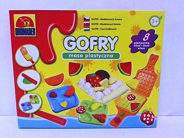 Pasta modellabile a forma di waffle