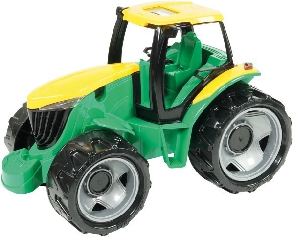 Trattore giocattolo verde-giallo per bambini 48 cm
