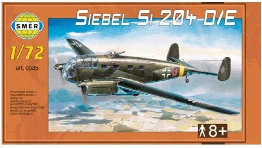 Modello di aereo Siebel Si 204 D/E 1:72