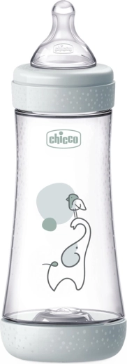 Chicco biberon anticolica Perfect5 300 ml, flusso rapido 4m+ - 1 pezzo