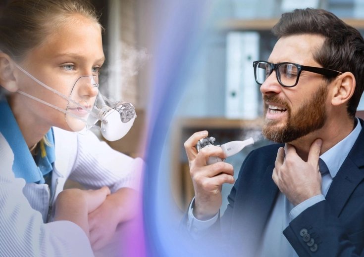 Terapia efficace con MMAD <5 μm