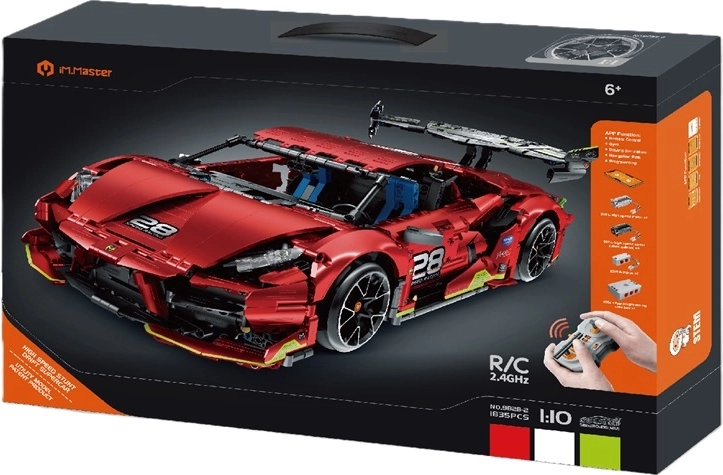 iM.Master RC super auto sportiva radiocomandata 1:10 rossa