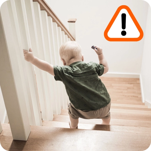 Protezione per scale e passaggi