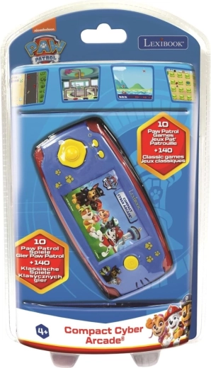 Console di gioco tascabile LEXIBOOK Compact Cyber Arcade PAW PATROL con 75 giochi
