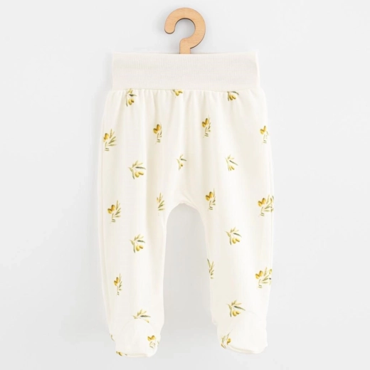 Mezze ghettine per neonato in cotone biologico New Baby Olivy