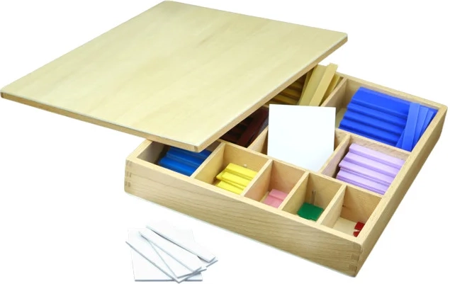 Quadrato decanomico Montessori Moyo con scatola