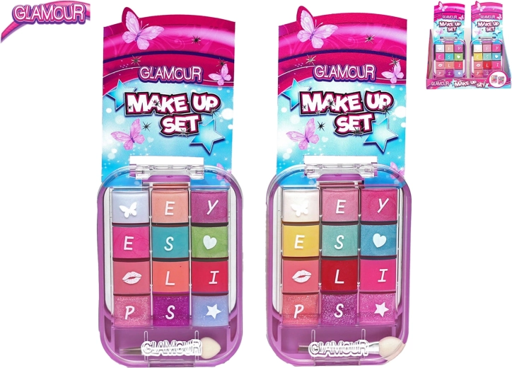 Paletta trucco per bambini con specchietto Glamour