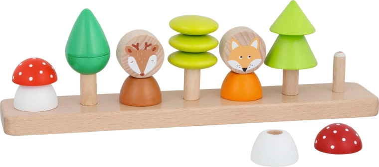 Gioco per classificare colori e forme Amici del bosco - 1 pezzo