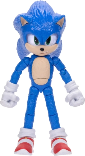 Dettagli accurati dell’aspetto iconico di Sonic