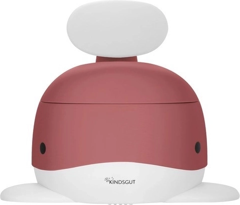 Kindsgut vasino per bambini a forma di balena rosa antico