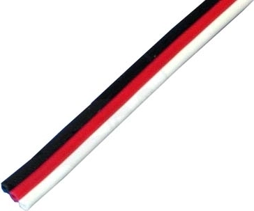 Cavo servo piatto a tre fili Futaba 3 × 0,33 mm - 1 m