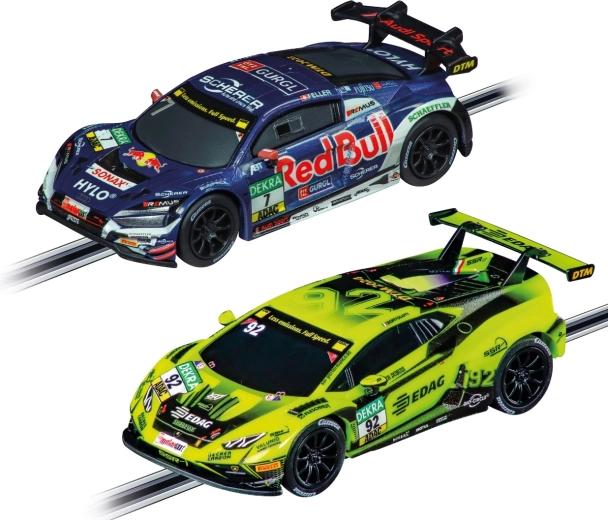 Due auto da corsa DTM con licenza ufficiale