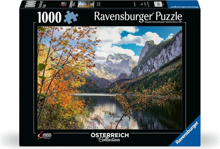 Puzzle Ravensburger lago Gosausee, Austria da 1000 pezzi