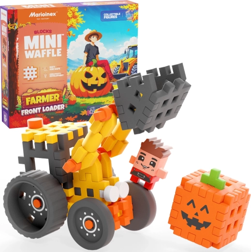 Mini Waffle Farmer – pala caricatrice 50 pz di Marioinex