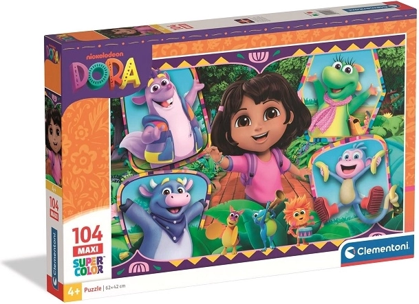 Maxi puzzle Clementoni Dora – 104 pezzi