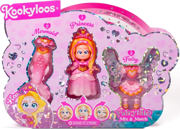 Tre espressioni del viso con un clic