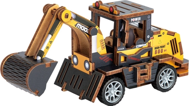 2Kids Toys puzzle 3D in legno escavatore