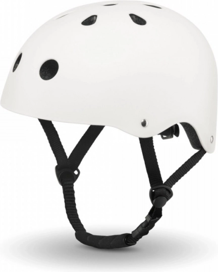 Casco da ciclismo per bambini Lionelo Helmet White