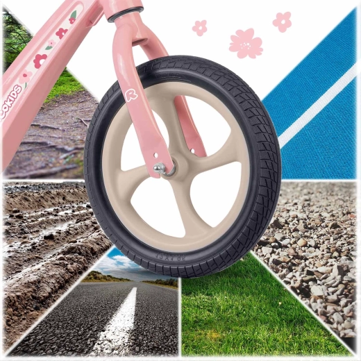 Ruote EVA da 12" antiforatura – comfort senza manutenzione