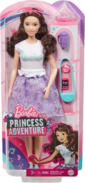 Mattel Barbie Princess Adventure bambola principessa con accessori - 1 pezzo