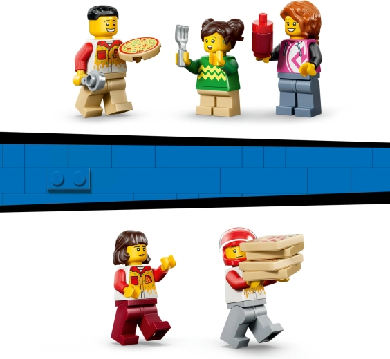 5 minifigure e tanti accessori per il gioco di ruolo