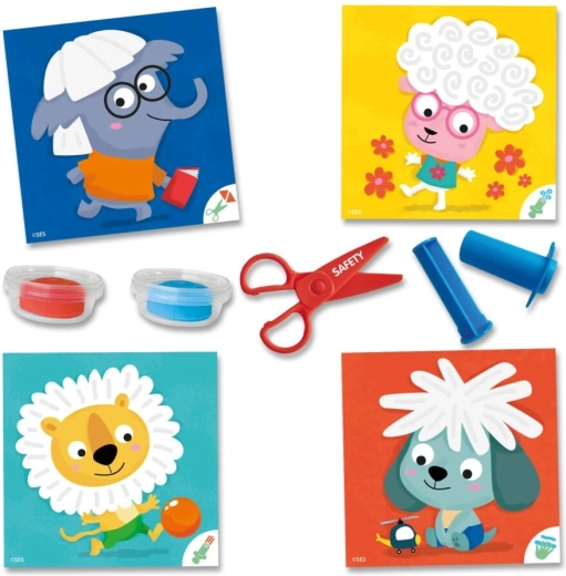 Carte con animaletti riutilizzabili