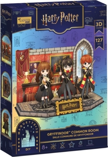 Cubic Fun Harry Potter Sala Comune di Grifondoro puzzle 3D